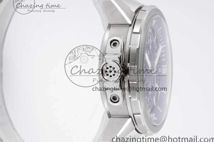 MIROTIME 0105 Aquatimer Chrono SS V6SF 1:1 Best Edition Blue Dial on SS Bracelet A Modern 7032